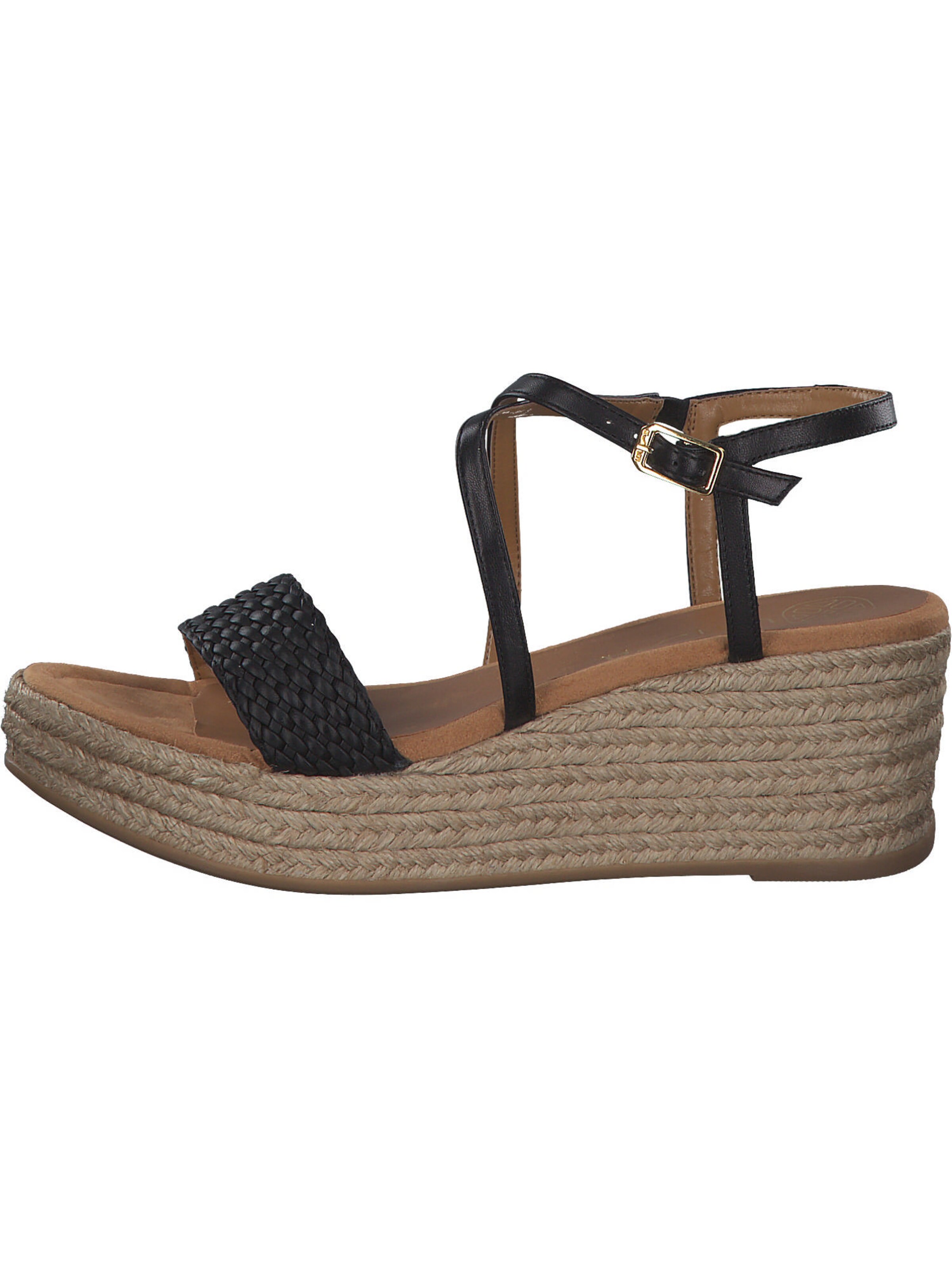 UNISA Sandals 'Kusi' in Black: front