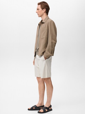 MANGO MAN Between-Season Jacket 'ENNIO' in Brown
