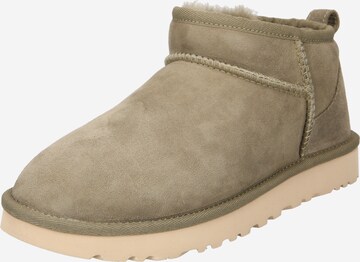 UGG Snow Boots 'Ultra Mini' in Green: front