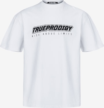 trueprodigy Koszulka 'Toni' w kolorze biały: przód