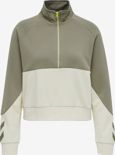 Hummel Sweatshirt in Khaki / White, Item view