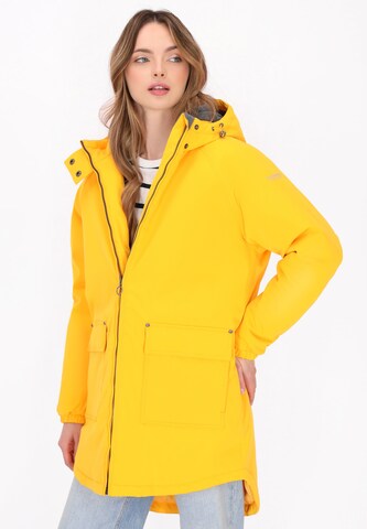DreiMaster Maritim - Casaco funcionais 'Anorak' em amarelo: frente