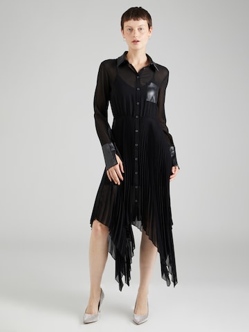 PATRIZIA PEPE Shirt dress in Black: front