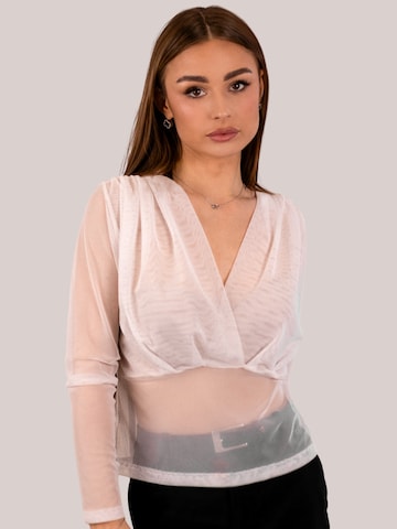 INNA.Trachten Traditional Blouse 'Tendresse' in Beige: front