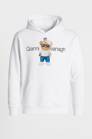 Gianni Kavanagh Pullover in Weiß: Vorderseite