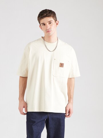 Carhartt WIP Bluser & t-shirts 'Eldon' i beige: forside