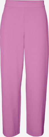 Pantalon 'Lis Cookie' VERO MODA en rose : devant