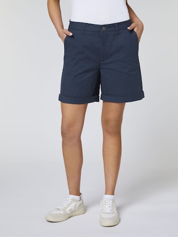 Polo Sylt Regular Pants in Blue: front