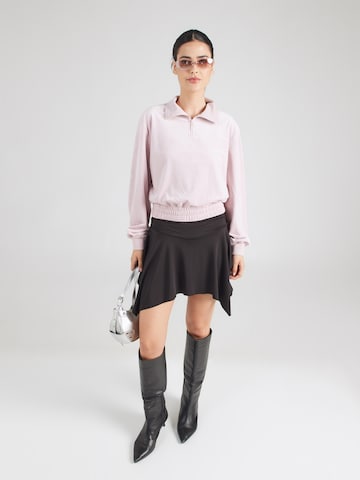 GUESS Sportpullover 'AMALIA' in Lila