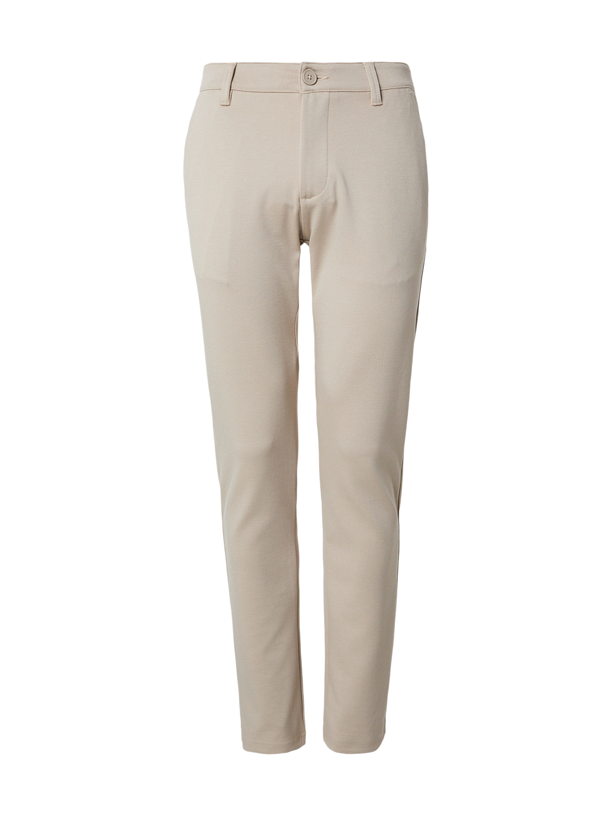 BLEND Slim fit Chino trousers 'BHLangford' in Beige: front