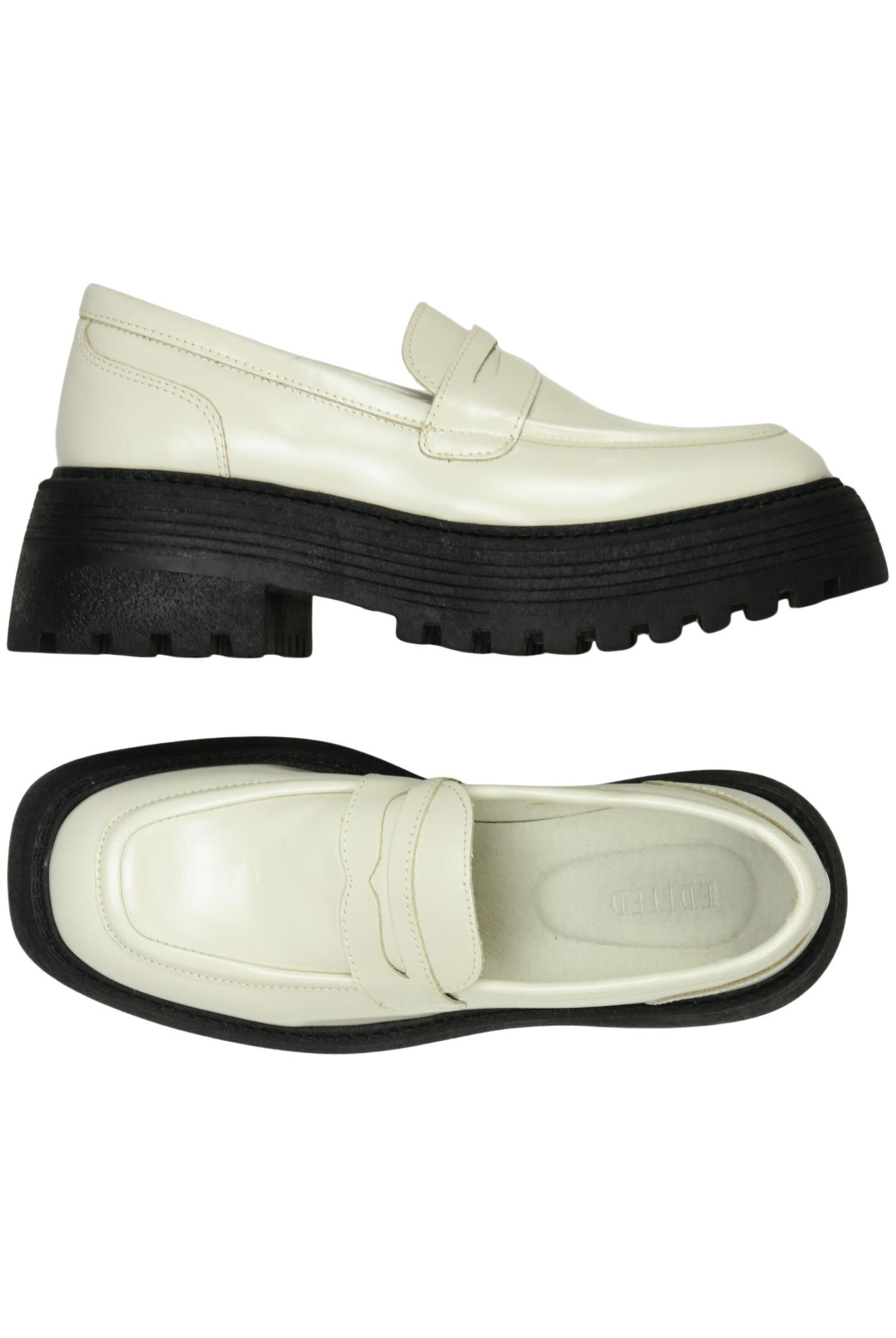 EDITED Flats & Loafers in 38 in Grey: front