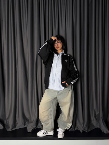 ADIDAS ORIGINALS Sweat jacket 'Adicolor Classics' in Black