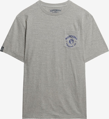 T-Shirt 'The Merchant Store' Superdry & Co en gris : devant