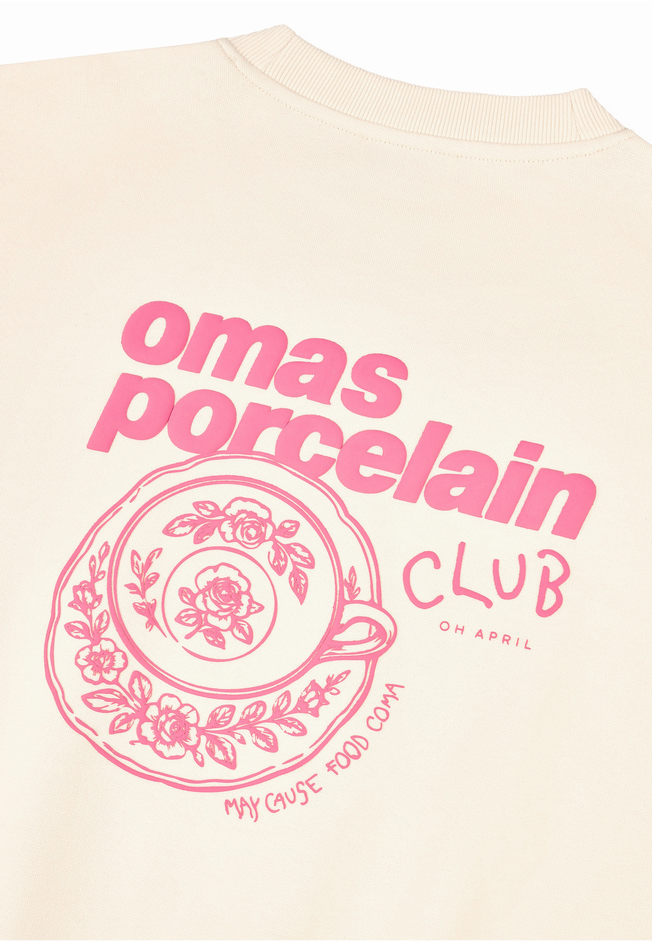 OH APRIL Sweatshirt in Beige