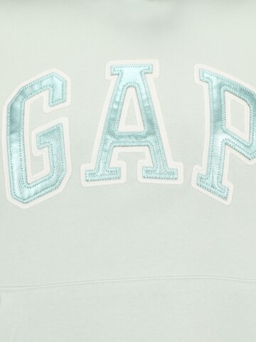 Gap Petite Sweatshirt 'HERITAGE' in Groen