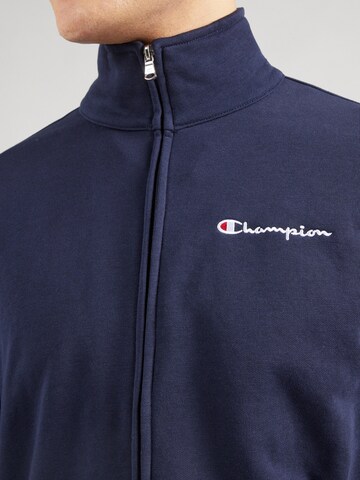 Giacca di felpa di Champion Authentic Athletic Apparel in blu