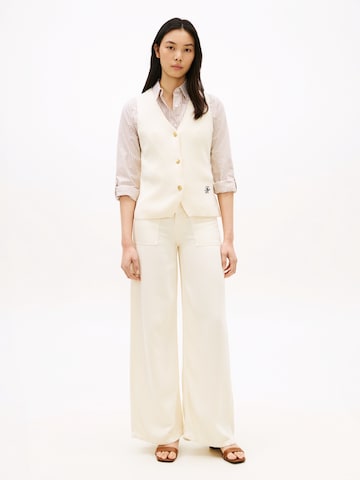 TOMMY HILFIGER Kamizelka z dzianiny w kolorze beżowy