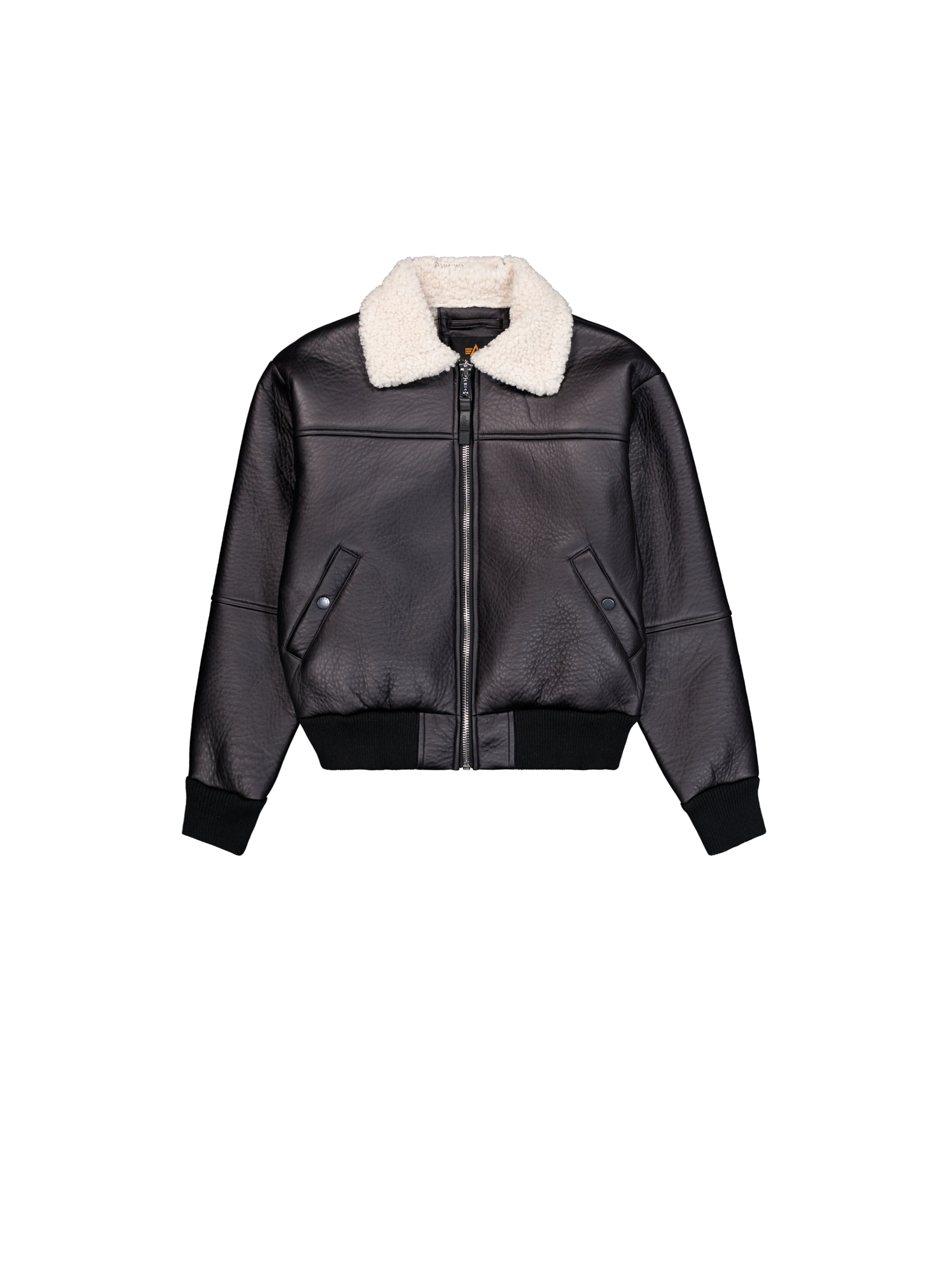 ALPHA INDUSTRIES Vinterjakke i sort: forside