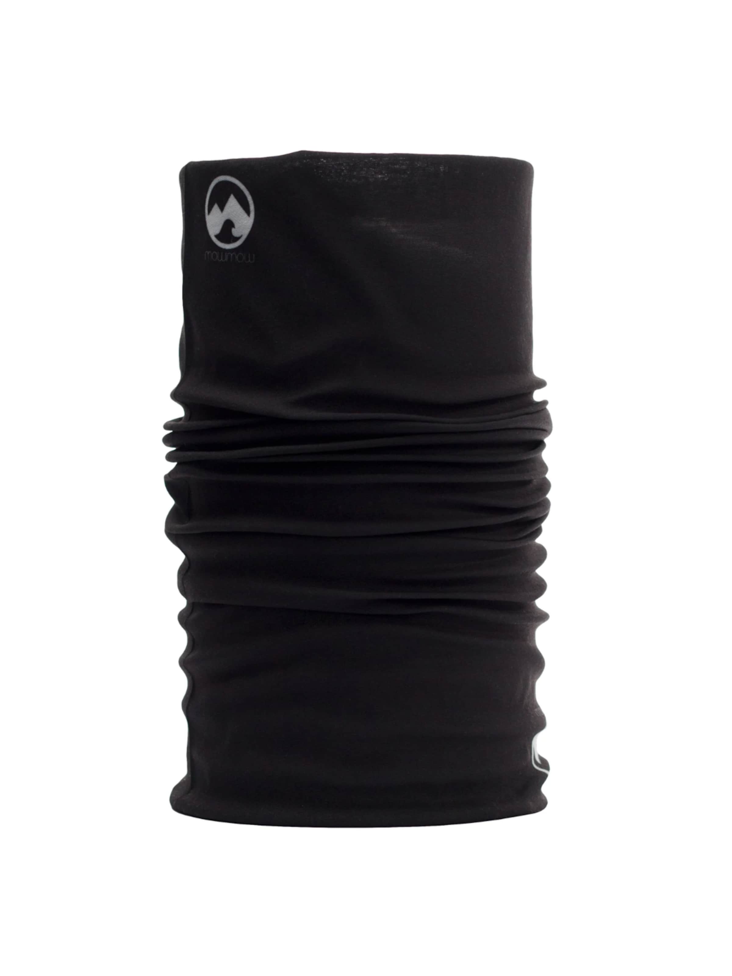Écharpe de sport Mowmow en noir : devant