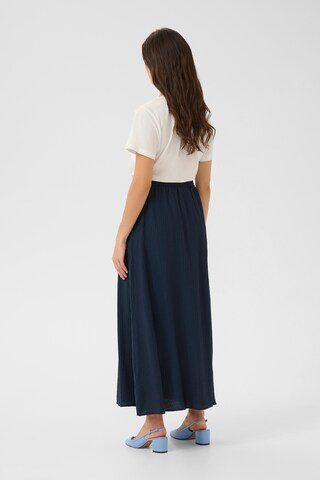 Jupe 'CRLori' Cream en bleu