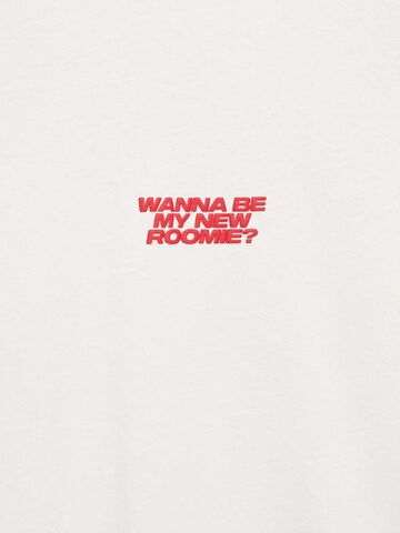 Pull&Bear Tričko – bílá