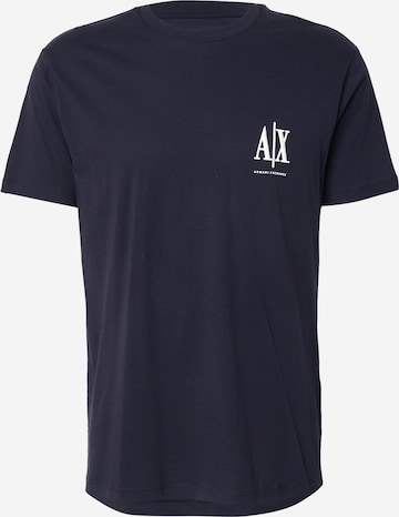 Maglietta di ARMANI EXCHANGE in blu: frontale