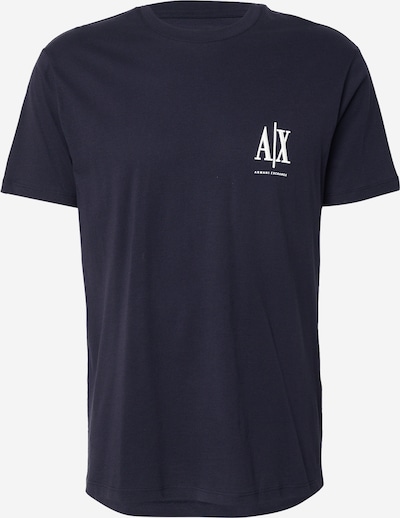 Marškinėliai iš ARMANI EXCHANGE, spalva – tamsiai mėlyna / balta, Prekių apžvalga