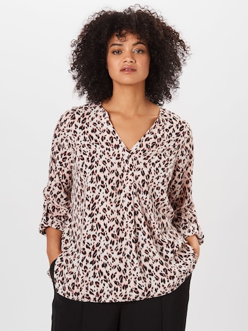 Dorothy Perkins Curve Shirt in Pink: front