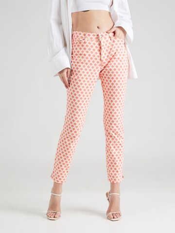 MAC - Skinny Vaquero 'DREAM SUMMER' en naranja: frente