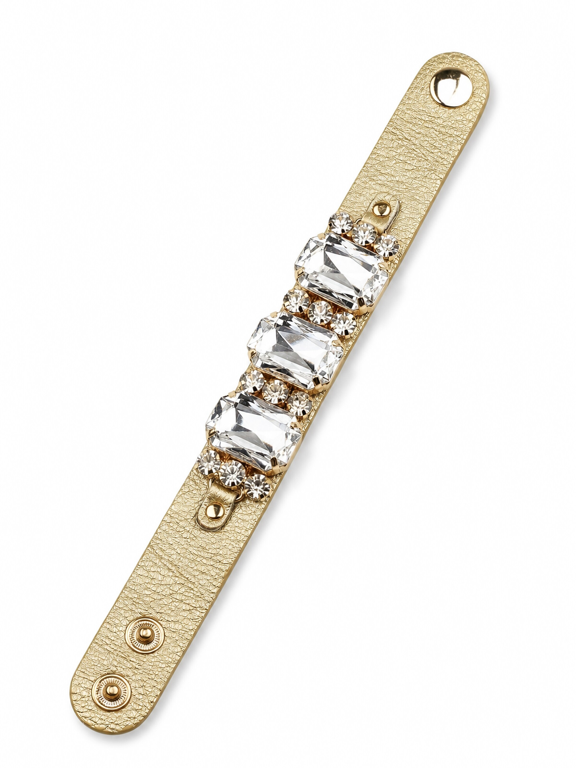 COLLEZIONE ALESSANDRO Bracelet 'Crystal' in Gold