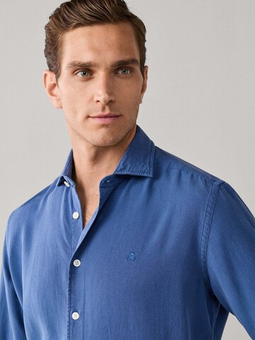 Slim fit Camicia di Hackett London in blu