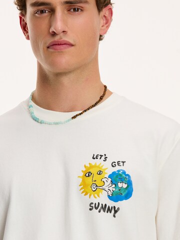 balts Shiwi T-Krekls