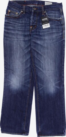 BOSS Black Jeans in 32 in Blue: front