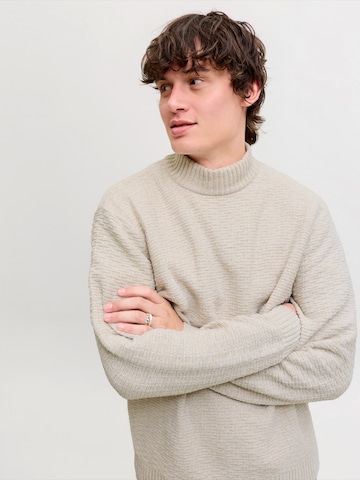 JACK & JONES Sveter 'JWHJEREMY' - Sivá