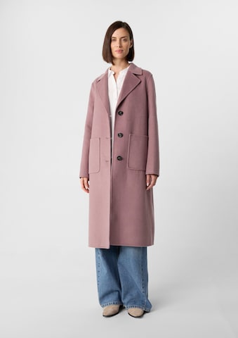 Manteau mi-saison COMMA en rose : devant