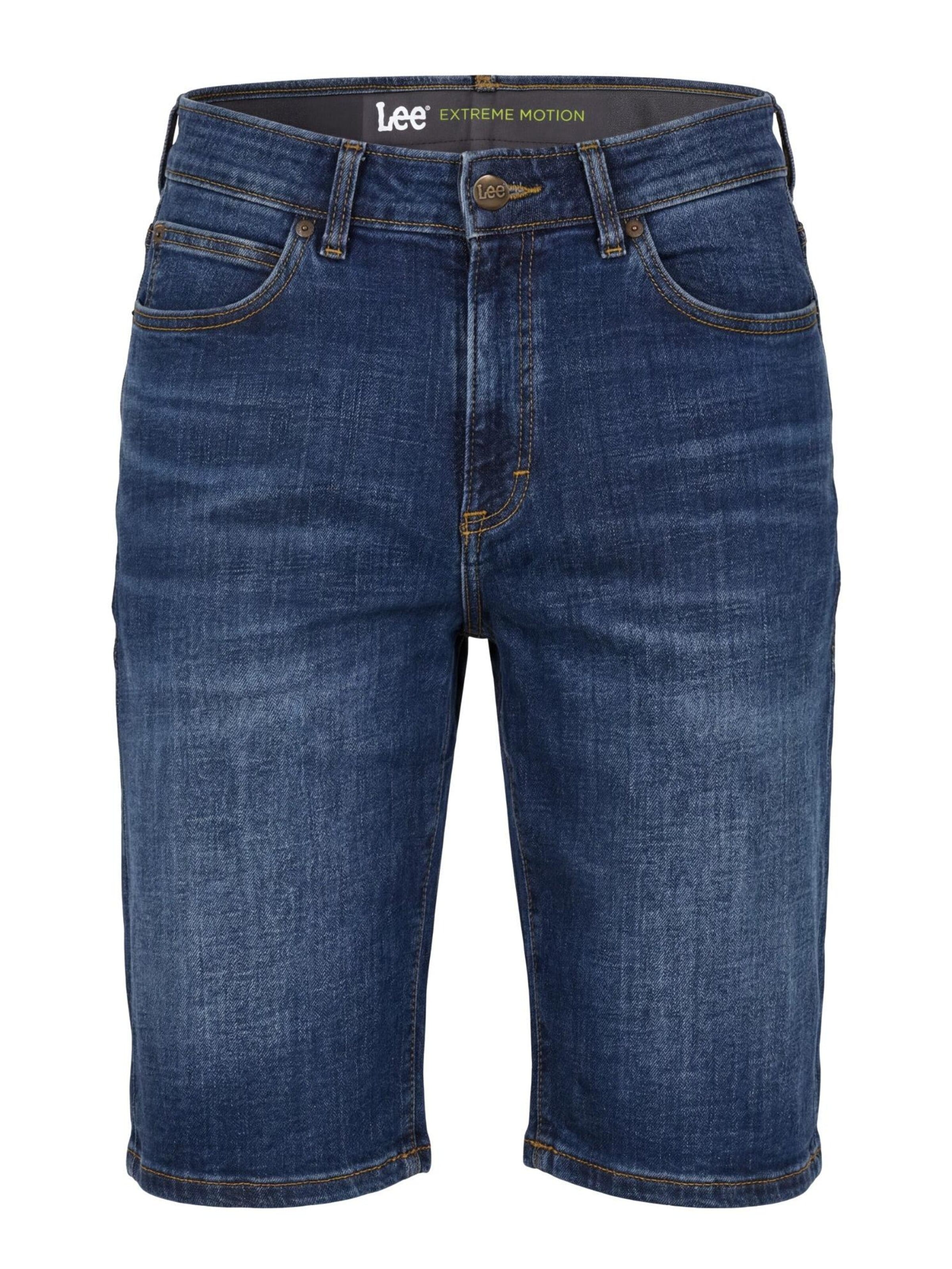 Jeans 'SUPERSTRETCH XM 5 POCKET SHORTS LEGENDS' in 30 Lee di colore blu scuro, Visualizzazione prodotti