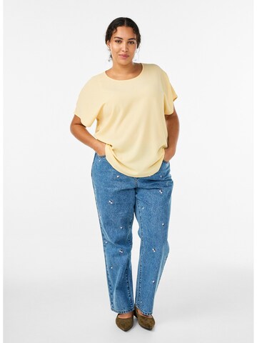 Chemisier 'Vanni' Zizzi en jaune