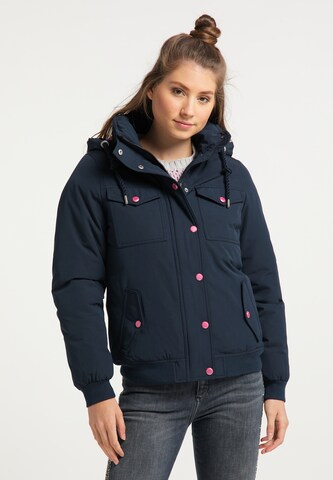 MYMO Winter Jacket in Blue: front