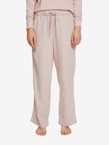 Pantalon de pyjama ESPRIT en beige : devant