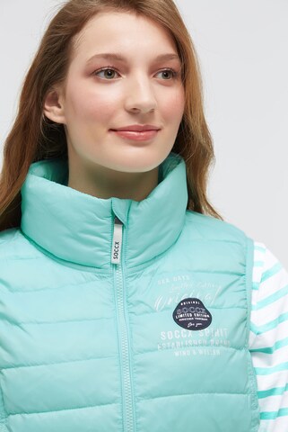 Soccx Weste in Blau