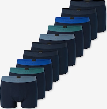 Boxers ' 95/5 ' SCHIESSER en bleu : devant