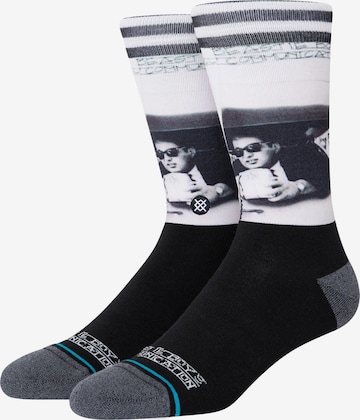 Chaussettes de sport 'Communications' Stance en noir : devant