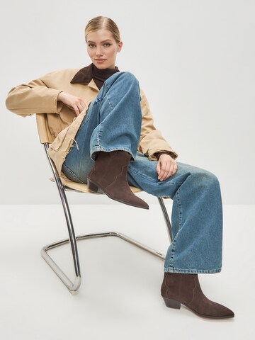 CESARE GASPARI Cowboy boot in Brown