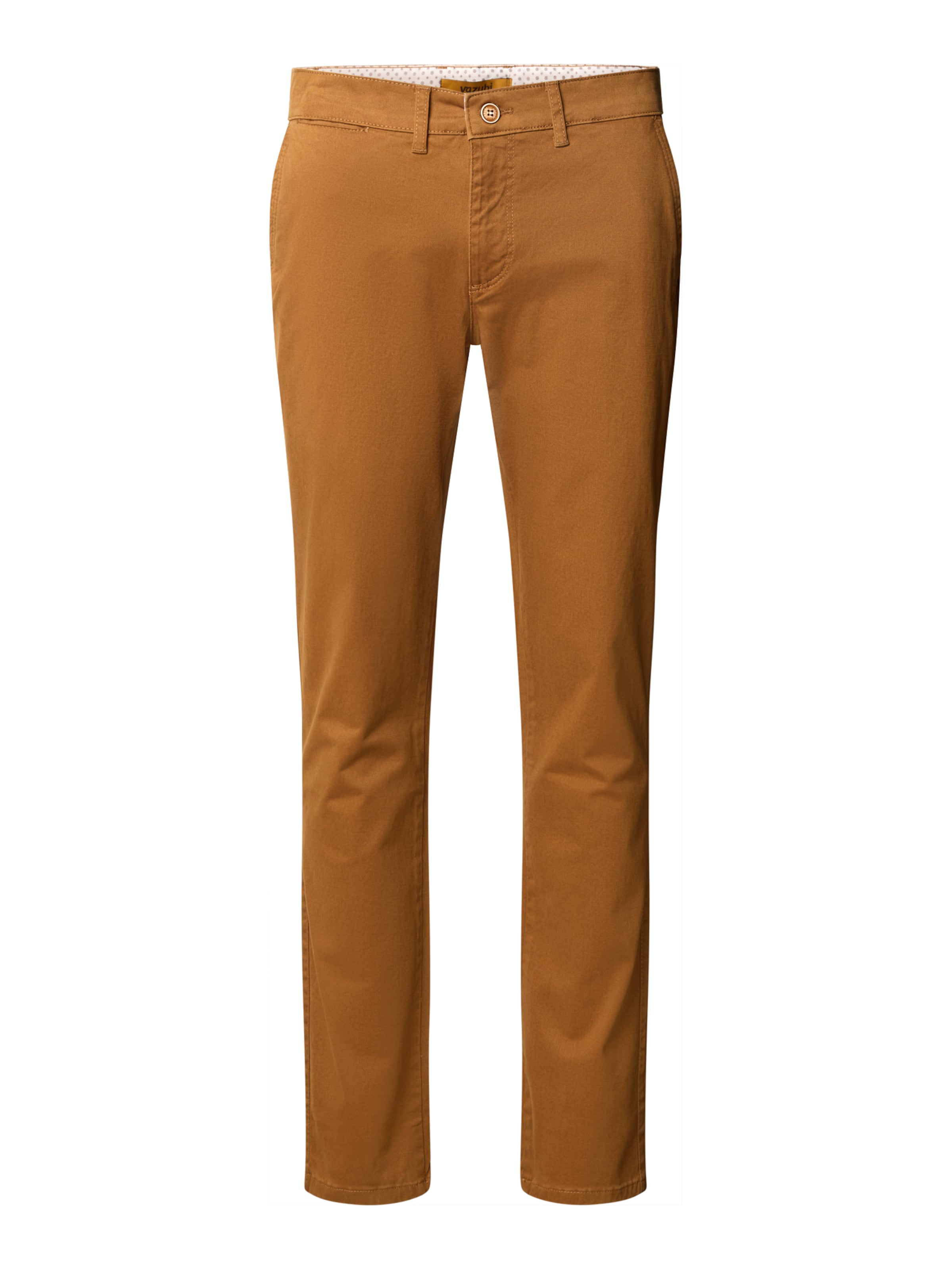 yazubi Slim fit Chino Pants 'Kyle' in Beige: front