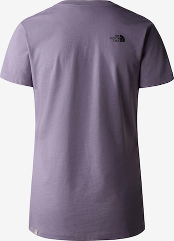 T-shirt THE NORTH FACE en violet