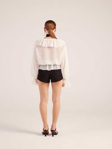 Chemisier HOLLY LOLLY en blanc