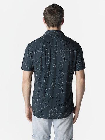 KOROSHI Comfort Fit Hemd in Schwarz