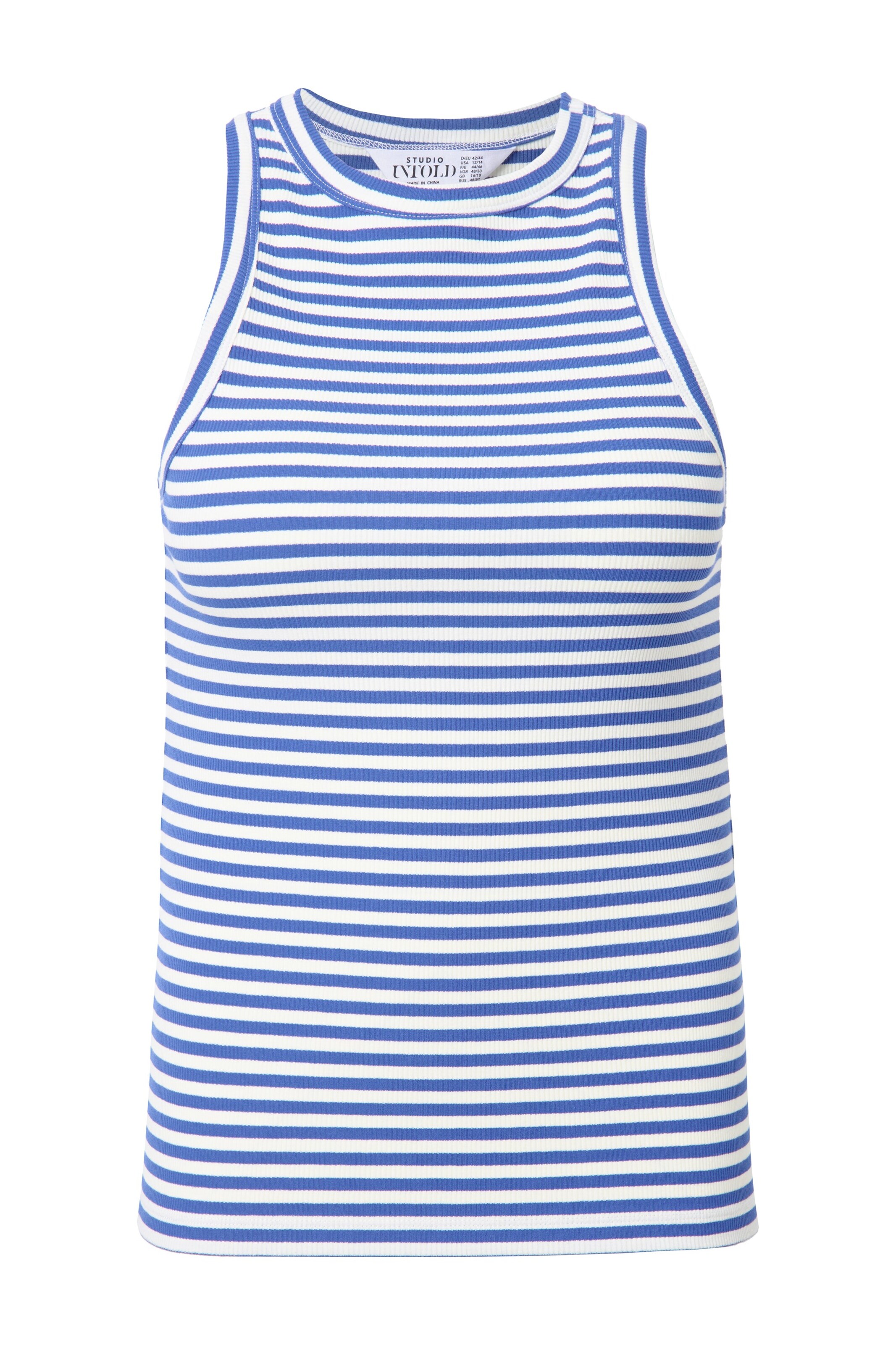 Studio Untold Top in Blauw: voorkant