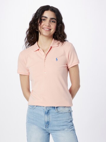 Polo Ralph Lauren - Camiseta 'JULIE' en naranja: frente