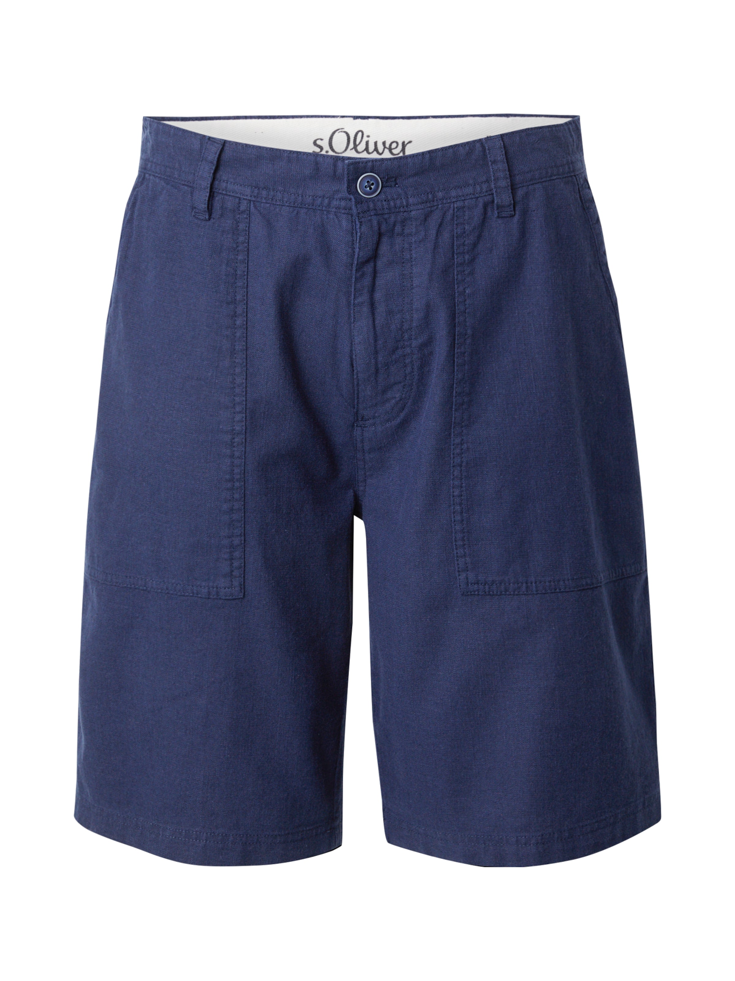 s.Oliver Loosefit Nadrág 'Detroit' - kék: elől